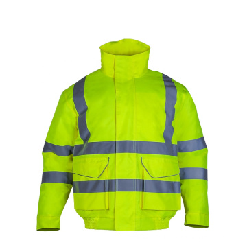 Куртка с высокой видимостью зимней рабочей одежды для мужчин